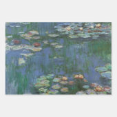 Waterlioenen van Claude Monet,  bloemen Inpakpapier Vel (Voorkant 3)