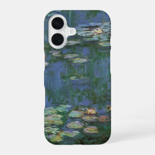 Waterlioenen van Claude Monet, bloemen iPhone 16 Hoesje