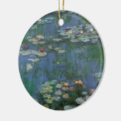 Waterlioenen van Claude Monet,  bloemen Keramisch Ornament (Links)