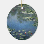 Waterlioenen van Claude Monet, bloemen Keramisch Ornament (Links)