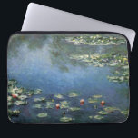 Waterlioenen van Claude Monet,  bloemen Laptop Sleeve<br><div class="desc">Water Lilies (1906) van Claude Monet is een impressionisme in het kunstlandschap schilderij. Het is een van de vele variaties van waterlelie schilderijen die Monet schilderde in zijn bloemtuin in Giverny, Frankrijk. Waterlelijke bloemen in een veerseizoen vijver. Over de kunstenaar: Claude Monet (1840-1926) was een oprichter van de Franse impressionistische...</div>