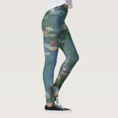 Waterlioenen van Claude Monet, bloemen Leggings (Rechts)