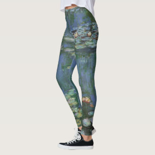 Waterlioenen van Claude Monet,  bloemen Leggings