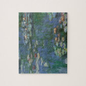 Waterlioenen van Claude Monet,  bloemen Legpuzzel (Verticaal)
