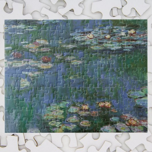 Waterlioenen van Claude Monet,  bloemen Legpuzzel