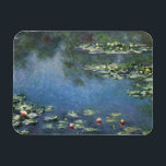 Waterlioenen van Claude Monet,  bloemen Magneet<br><div class="desc">Water Lilies (1906) van Claude Monet is een impressionisme in het kunstlandschap schilderij. Het is een van de vele variaties van waterlelie schilderijen die Monet schilderde in zijn bloemtuin in Giverny, Frankrijk. Waterlelijke bloemen in een veerseizoen vijver. Over de kunstenaar: Claude Monet (1840-1926) was een oprichter van de Franse impressionistische...</div>