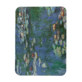 Waterlioenen van Claude Monet,  bloemen Magneet (Verticaal)