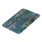 Waterlioenen van Claude Monet,  bloemen Magneet (Linkerzijde)