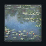 Waterlioenen van Claude Monet,  bloemen Magneet<br><div class="desc">Water Lilies (1906) van Claude Monet is een impressionisme in het kunstlandschap schilderij. Het is een van de vele variaties van waterlelie schilderijen die Monet schilderde in zijn bloemtuin in Giverny, Frankrijk. Waterlelijke bloemen in een veerseizoen vijver. Over de kunstenaar: Claude Monet (1840-1926) was een oprichter van de Franse impressionistische...</div>