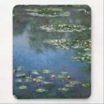 Waterlioenen van Claude Monet,  bloemen Muismat<br><div class="desc">Water Lilies (1906) van Claude Monet is een impressionisme in het kunstlandschap schilderij. Het is een van de vele variaties van waterlelie schilderijen die Monet schilderde in zijn bloemtuin in Giverny, Frankrijk. Waterlelijke bloemen in een veerseizoen vijver. Over de kunstenaar: Claude Monet (1840-1926) was een oprichter van de Franse impressionistische...</div>