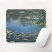 Waterlioenen van Claude Monet,  bloemen Muismat (Met muis)