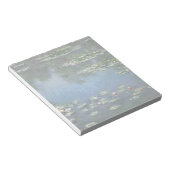 Waterlioenen van Claude Monet,  bloemen Notitieblok (Schuin)