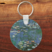 Waterlioenen van Claude Monet,  bloemen Sleutelhanger (Voorkant)