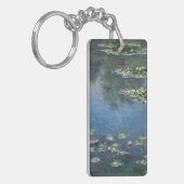 Waterlioenen van Claude Monet,  bloemen Sleutelhanger (Voorkant Links)