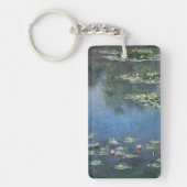 Waterlioenen van Claude Monet,  bloemen Sleutelhanger (Voorkant)