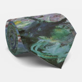 Waterlioenen van Claude Monet,  bloemen Stropdas (Opgerold)