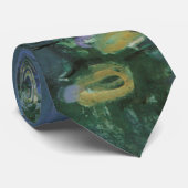 Waterlioenen van Claude Monet,  bloemen Stropdas (Opgerold)