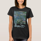 Waterlioenen van Claude Monet,  bloemen T-shirt (Voorkant)