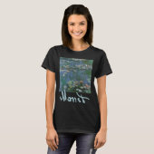 Waterlioenen van Claude Monet, bloemen T-shirt (Voorkant volledig)
