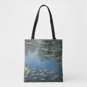 Waterlioenen van Claude Monet, bloemen Tote Bag (Voorkant)