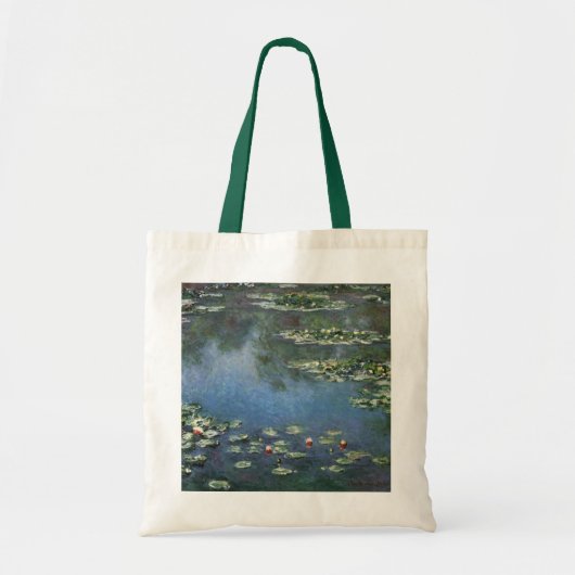 Waterlioenen van Claude Monet, bloemen Tote Bag (Voorkant)