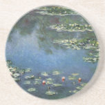 Waterlioenen van Claude Monet,  bloemen Zandsteen Onderzetter<br><div class="desc">Water Lilies (1906) van Claude Monet is een impressionisme in het kunstlandschap schilderij. Het is een van de vele variaties van waterlelie schilderijen die Monet schilderde in zijn bloemtuin in Giverny, Frankrijk. Waterlelijke bloemen in een veerseizoen vijver. Over de kunstenaar: Claude Monet (1840-1926) was een oprichter van de Franse impressionistische...</div>