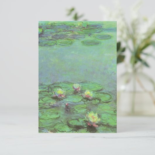 Waterlioenen van Claude Monet, impressionisme (Staand voorkant)