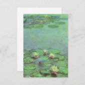 Waterlioenen van Claude Monet,  impressionisme (Voorkant / Achterkant)