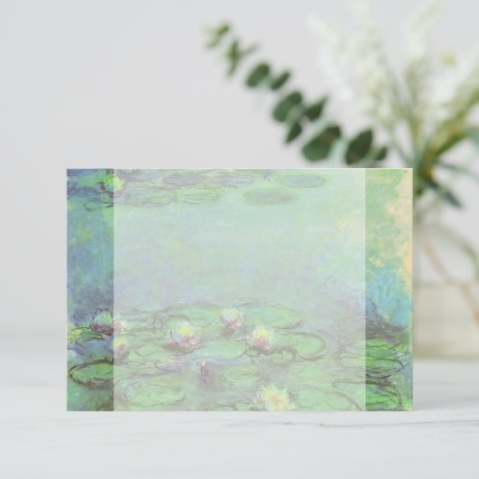 Waterlioenen van Claude Monet, impressionisme (Staand voorkant)