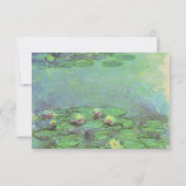 Waterlioenen van Claude Monet,  impressionisme (Achterkant)