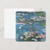 Waterlioenen van Claude Monet,  impressionisme (Voorkant / Achterkant)