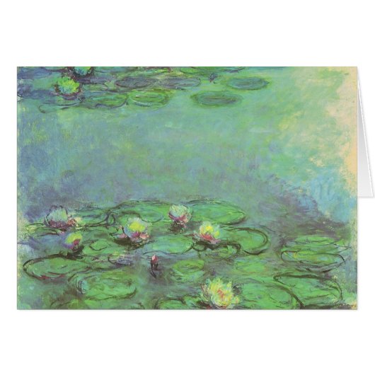 Waterlioenen van Claude Monet,  impressionisme (Voorkant Horizontaal)
