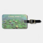 Waterlioenen van Claude Monet,  impressionisme Bagagelabel (Voorkant horizontaal)