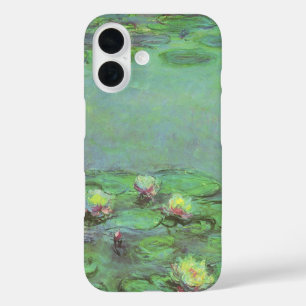 Waterlioenen van Claude Monet,  impressionisme iPhone 16 Hoesje