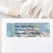 Waterlioenen van Claude Monet,  impressionisme Etiket (Insitu)