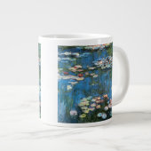 Waterlioenen van Claude Monet, impressionisme Grote Koffiekop (Voorkant rechts)