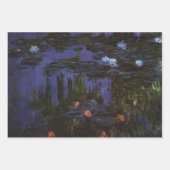 Waterlioenen van Claude Monet, impressionisme Inpakpapier Vel (Voorkant)