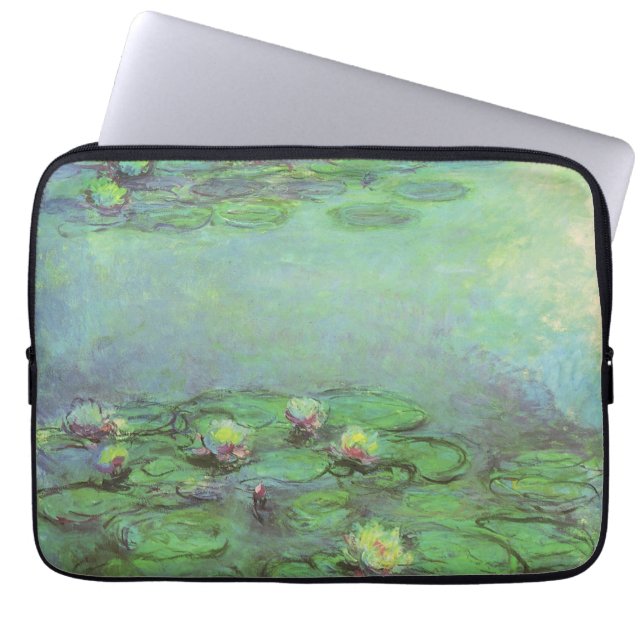 Waterlioenen van Claude Monet,  impressionisme Laptop Sleeve (Voorkant)