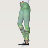 Waterlioenen van Claude Monet,  impressionisme Leggings (Links)