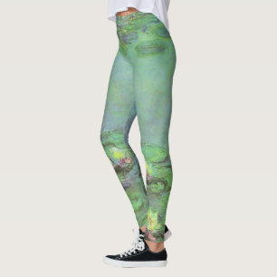 Waterlioenen van Claude Monet,  impressionisme Leggings