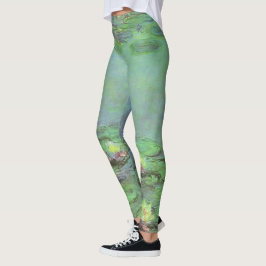 Waterlioenen van Claude Monet,  impressionisme Leggings (Links)