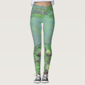 Waterlioenen van Claude Monet,  impressionisme Leggings (Voorkant)