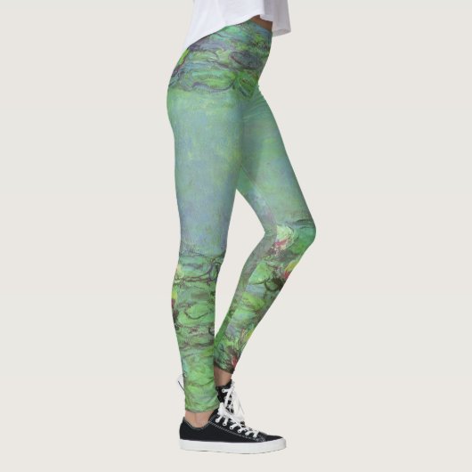 Waterlioenen van Claude Monet,  impressionisme Leggings (Rechts)
