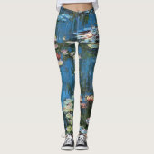 Waterlioenen van Claude Monet,  impressionisme Leggings (Voorkant)