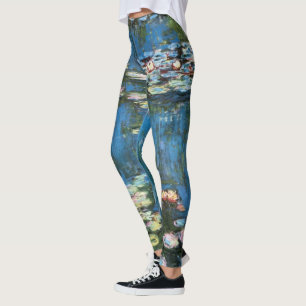 Waterlioenen van Claude Monet,  impressionisme Leggings