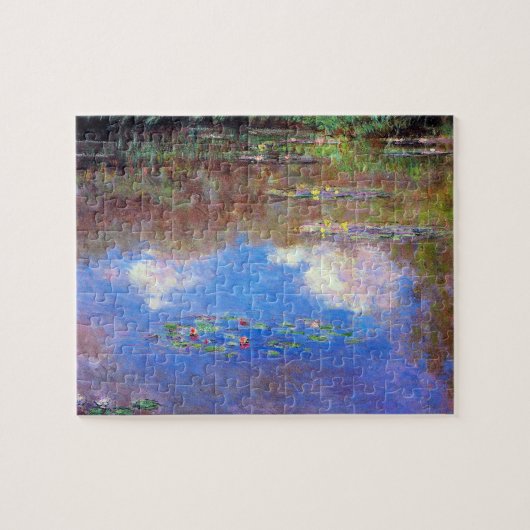 Waterlioenen van Claude Monet,  impressionisme Legpuzzel (Horizontaal)