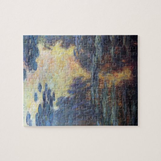 Waterlioenen van Claude Monet,  impressionisme Legpuzzel (Horizontaal)