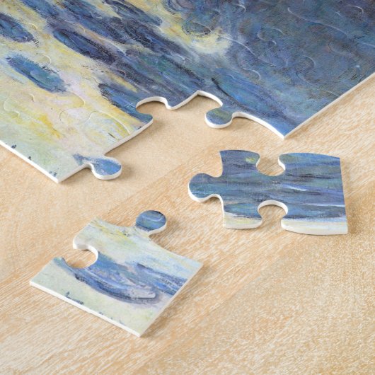 Waterlioenen van Claude Monet,  impressionisme Legpuzzel (Zijkant)