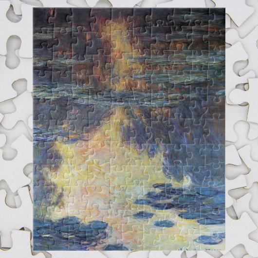 Waterlioenen van Claude Monet,  impressionisme Legpuzzel