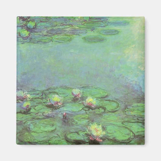 Waterlioenen van Claude Monet, impressionisme Magneet (Voorkant)